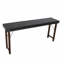Sidobord Vintage 170x40cm - Svart 
