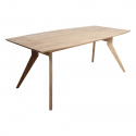 Matbord \'Studio\' 200x100cm - Ljus trä 
