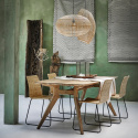 Matbord \'Studio\' 240x100cm - Ljus trä 