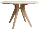 Matbord \'Studio\' Runt 140cm - Ljus trä 