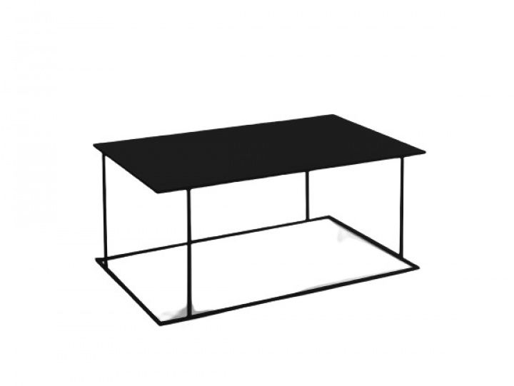 Soffbord \'Walt\' - 100x60 cm Svart i gruppen Möbler / Bord / Soffbord hos Reforma (TB003WALT100-60-9005)