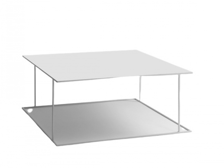 Soffbord \'Walt\' - 100x100 Vit i gruppen Möbler / Bord / Soffbord hos Reforma (TB003WALT100-9003)