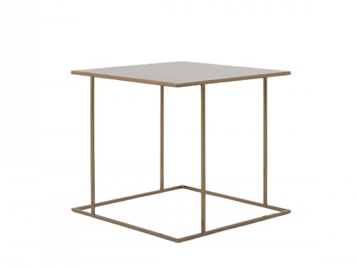 Soffbord \'Walt\'- 50x50 Guld i gruppen Möbler / Bord / Soffbord hos Reforma (TB003WALT50-1111)
