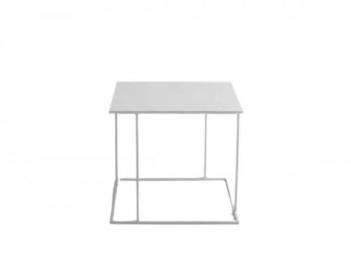 Soffbord \'Walt\'- 50x50 Vit i gruppen Möbler / Bord / Soffbord hos Reforma (TB003WALT50-9003)
