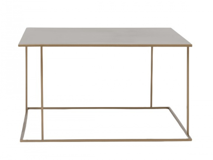 Soffbord \'Walt\'- 80x80 Guld i gruppen Möbler / Bord / Soffbord hos Reforma (TB003WALT80-1111)