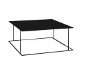Soffbord \'Walt\' - 80x80 Svart