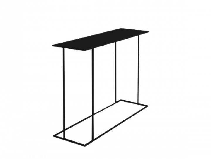 Sidobord \'Walt\'- 100x30 Svart i gruppen Möbler / Bord / Sidobord hos Reforma (TD003WALTK100-9005)