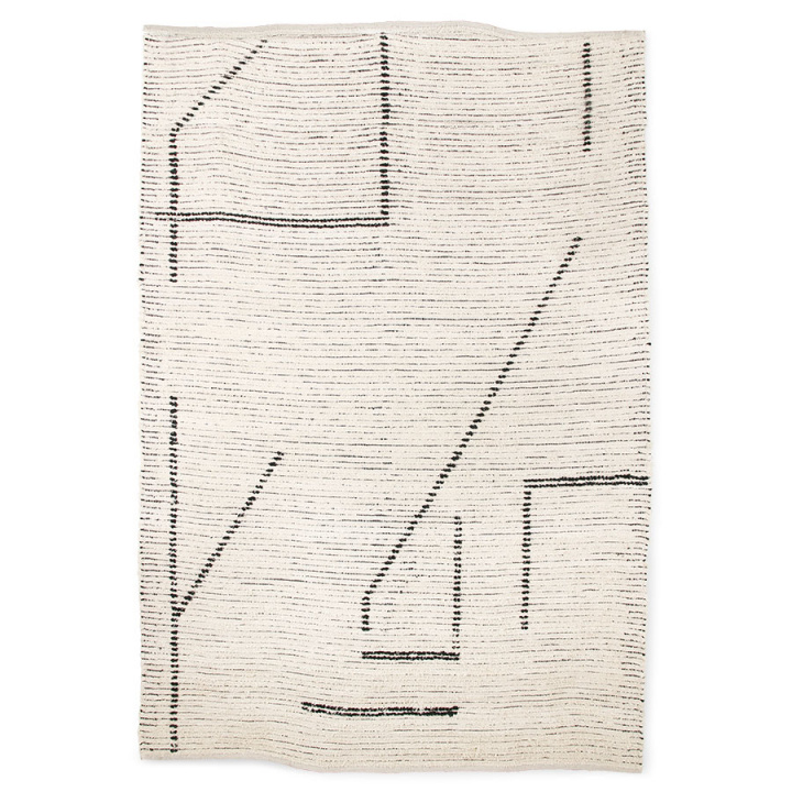 Matta \'Hand Woven Cotton Rug\' 200x300 i gruppen Inredning / Mattor / Vävda Mattor hos Reforma (TTK3068)