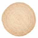 Rund matta \'Flätan\' 200cm - Jute
