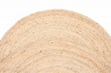 Rund matta \'Flätan\' 200cm - Jute