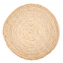 Rund matta \'Flätan\' 300cm - Jute