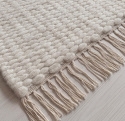 Ullmatta \'Cartmel\' 70x200cm - Offwhite