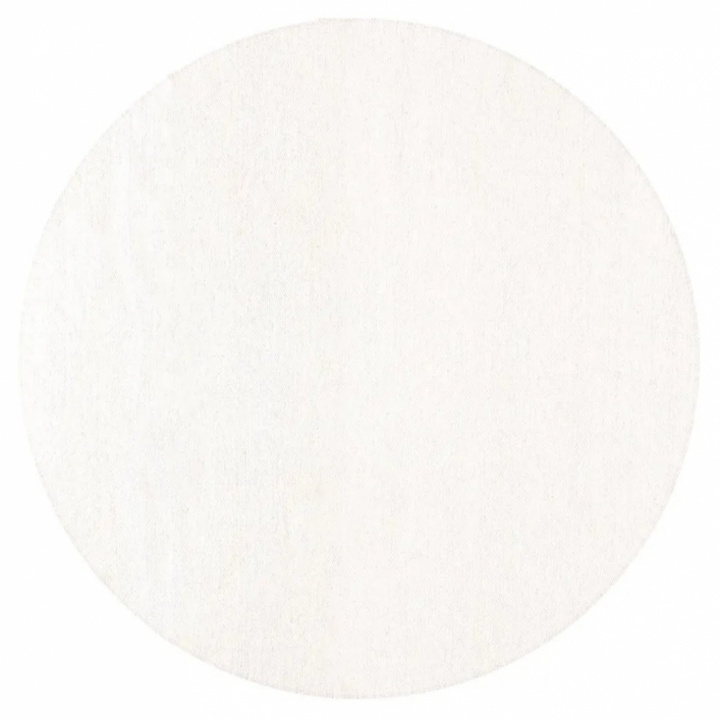 Rund matta \'Hamilton\' 300cm - Vit i gruppen Inredning / Mattor / Ullmattor hos Reforma (V10167517)