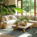 Ryamatta \'Aranga Super Soft Fur\' 160x230cm - Grön