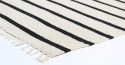 Bomullsmatta \'Helle\' 200x290cm - Vit/Svart