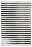 Bomullsmatta \'Helle\' 300x400cm - Vit/Svart