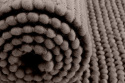 Ullmatta \'Avafors Wool Bubble\' 240x240cm - Brun