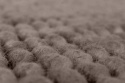 Ullmatta \'Avafors Wool Bubble\' 240x240cm - Brun