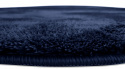 Rund matta \'Aranga Super Soft\' 200cm - Mörkblå