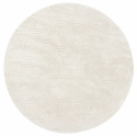 Rund matta \'Amora\' 160cm - Vit