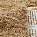 Ryamatta \'Kiberg Handvävd Ull\' - Beige