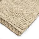 Ryamatta \'Kiberg Handvävd Ull\' - Vit