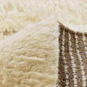 Ryamatta \'Kiberg Handvävd Ull\' - Vit