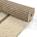 Ryamatta \'Kiberg Handvävd Ull\' - Vit