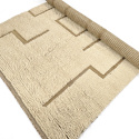 Ryamatta \'Kiberg Handvävd Ull\' - Vit