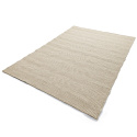 Ullmatta \'Larkana\' - Beige/vit