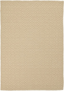 Ullmatta \'Monastir\' - Beige/vit