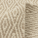 Ullmatta \'Monastir\' - Beige/vit