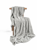 Pläd \'Aranga Super Soft Throw\' 130x170cm - Grå