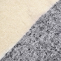Pläd \'Beatriz Stripe\' 130x170cm - Svart/vit