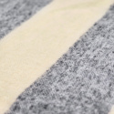 Pläd \'Beatriz Stripe\' 130x170cm - Svart/vit