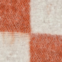 Pläd \'Audrey Check\' 130x170cm - Rosa/vit