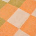 Pläd \'Audrey Check\' 130x170cm - Beige/gul/orange