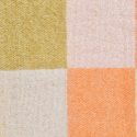 Pläd \'Audrey Check\' 130x170cm - Beige/gul/orange