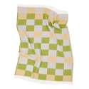 Pläd \'Audrey Check\' 130x170cm - Beige/grön/lila