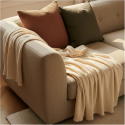 Muslinpläd \'Dorena\' 130x170cm - Vit
