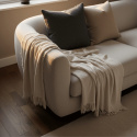 Muslinpläd \'Dorena\' 130x170cm - Vit
