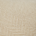 Kuddfodral \'Denisa Fishbone\' 45x45cm - Beige/vit