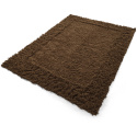 Ryamatta \'Melilla Handvävd Ull\' - Brun
