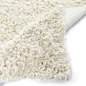 Ryamatta \'Fassale Handvävd Ull\' - Vit