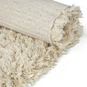 Ryamatta \'Fassale Handvävd Ull\' - Beige