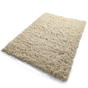 Ryamatta \'Fassale Handvävd Ull\' - Beige