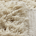 Ryamatta \'Fassale Handvävd Ull\' - Beige