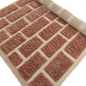 Ryamatta \'Leknes Handvävd Ull\' - Terrakotta