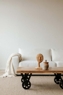 Soffbord Vintage - Natur/Metall