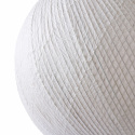Taklampa \'Ball\' - Bambu/Vit